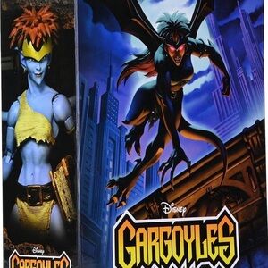 Disney Gargoyles Figure with Blue and Yellow Outfit